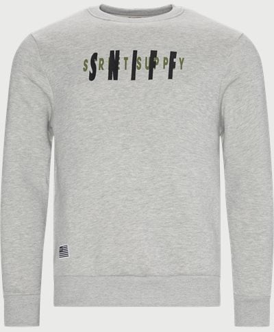 Sniff Sweatshirts BIDEN Grey